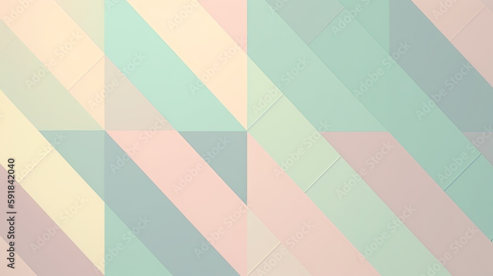 Abstract pattern with a pastel color scheme created with generative AI ...