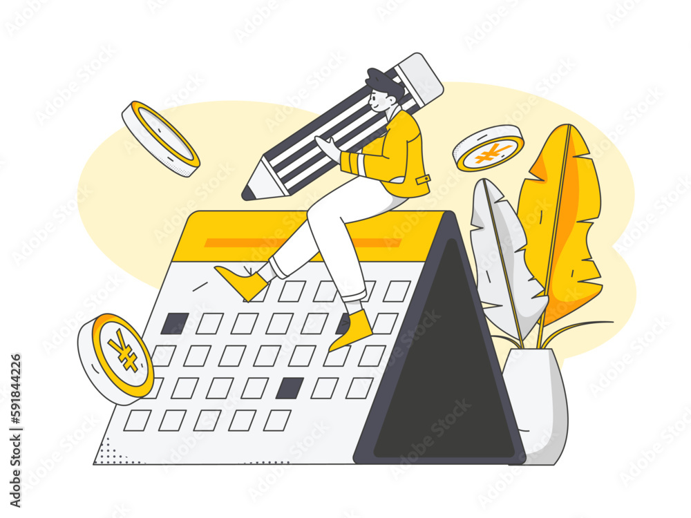 Sign in people flat vector concept operation hand drawn illustration
Sign in people flat vector concept operation hand drawn illustration