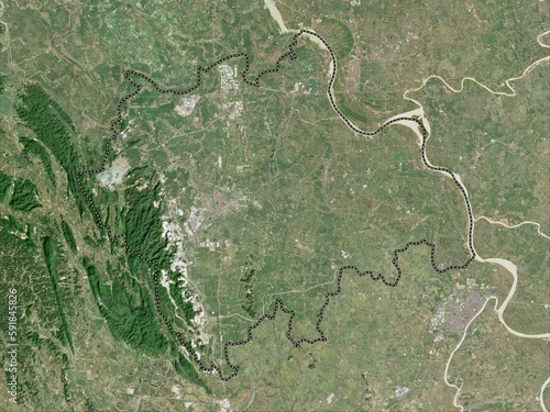 Ha Nam, Vietnam. Low-res satellite. No legend