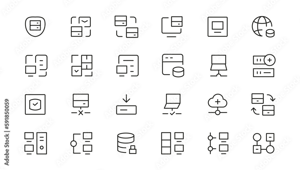 Data Analytic thin line icon set. Data Analysis editable stroke icons. Data analytics, mining, optimization, processing, statistic, monitoring, analysis Data Analytic thin line icon set. Data Analysis editable stroke icons. Data analytics, mining, optimization, processing, statistic, monitoring, analysis
