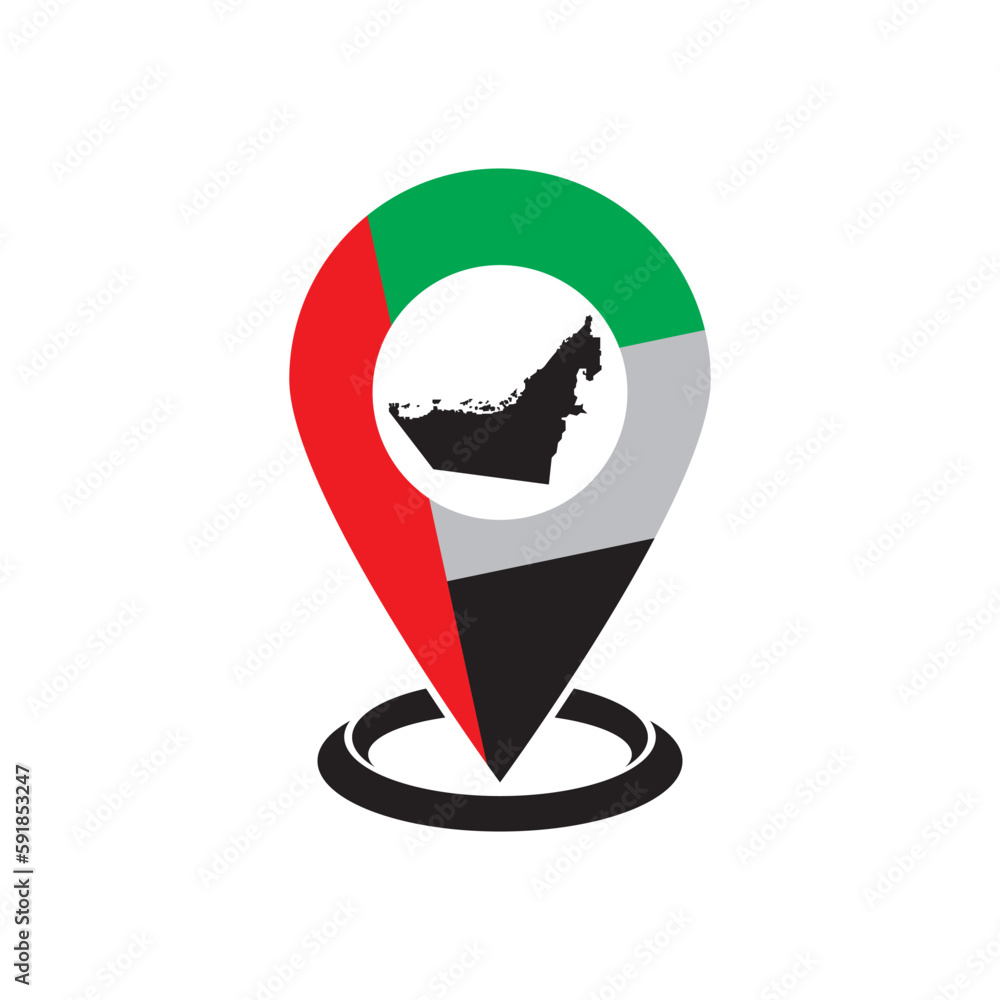 Dubai map icon. vector illustration symbol design. Dubai map icon. vector illustration symbol design.