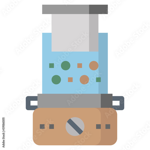 food processor line icon,linear,outline,graphic,illustration