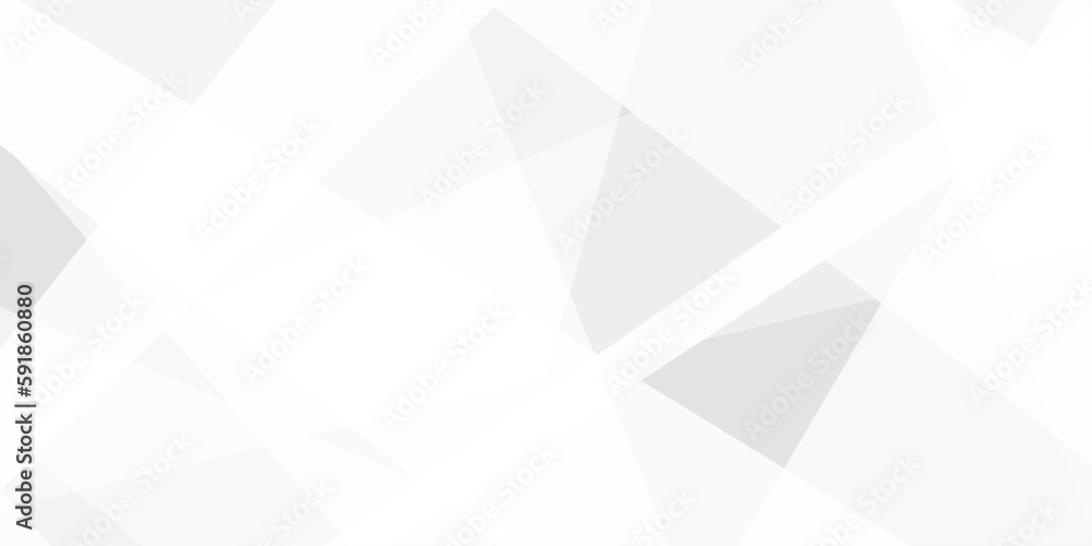 Fototapeta premium Abstract background with lines white and grey glossy squares abstract tech banner design .Geometric lines angles and triangle shapes Texture of an old surface .paper texture and technology design .