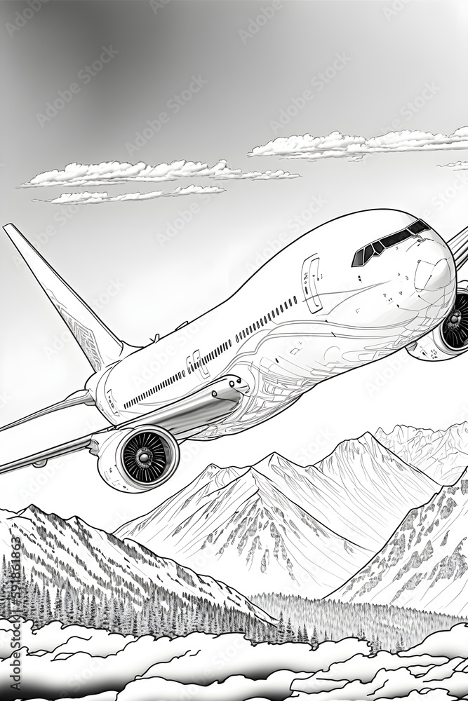 white Boeing 787 Dreamliner background flight in the sky over the