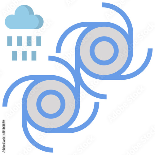 tornado line icon,linear,outline,graphic,illustration