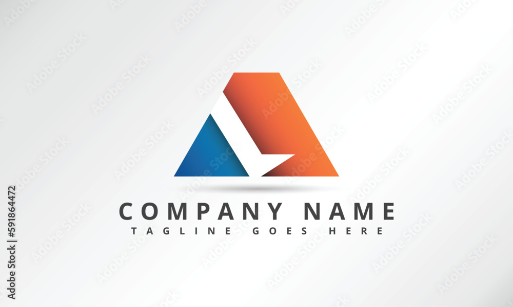 Simple Letter A Logo Template Vector. Simple Letter A Logo Template Vector.