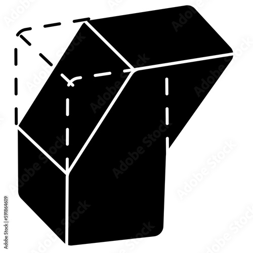 3d model solid icon