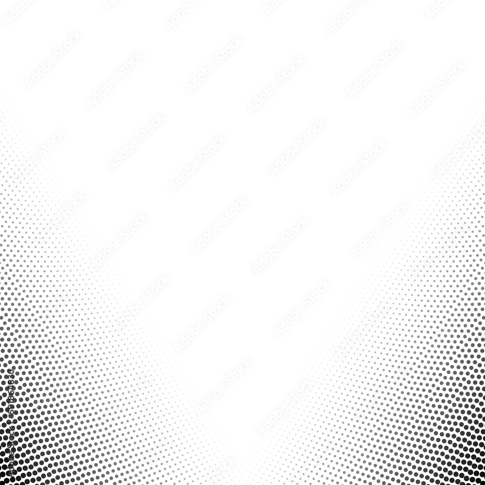 Square halftone dotted on transparent background Square halftone dotted on transparent background