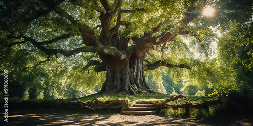 tree in the forest