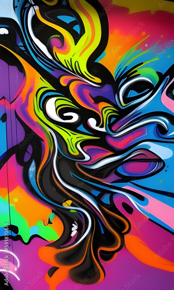 Graffiti seamless background. Artist supply color illustration. Visual arts doodles. Painting drawing art backgrounds. Royalty high-quality free stock digital multicolor abstract art. Generative AI Graffiti seamless background. Artist supply color illustration. Visual arts doodles. Painting drawing art backgrounds. Royalty high-quality free stock digital multicolor abstract art. Generative AI