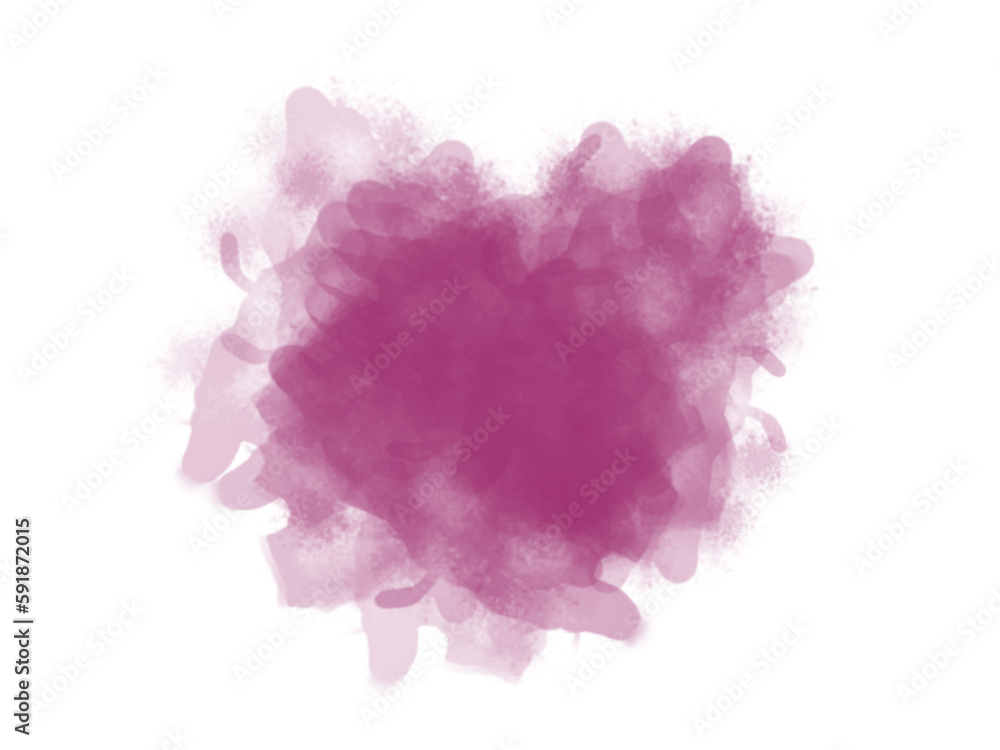 Fototapeta premium fuchsia abstract watercolor