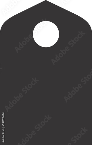 black and white badge