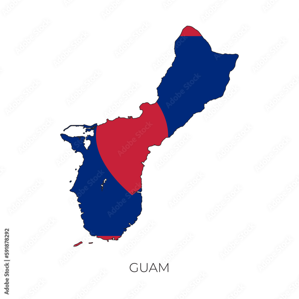 Guam Map And Flag Detailed Silhouette Vector Illustration Stock Vector   1000 F 591878292 KifiOrRr36vVZZ2wnbNt2LfQnT0vH9aB 