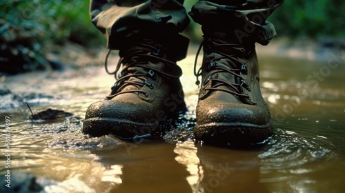 Military Boots, Closer Than Ever Small Changes In Design Improve Performance And Comfort. Generative AI