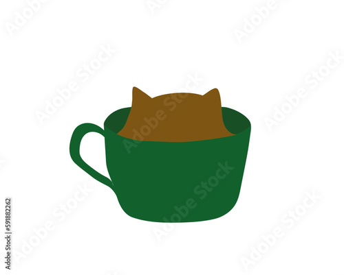 cat in a cup