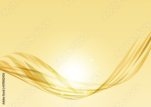 ゴールドウェーブ背景