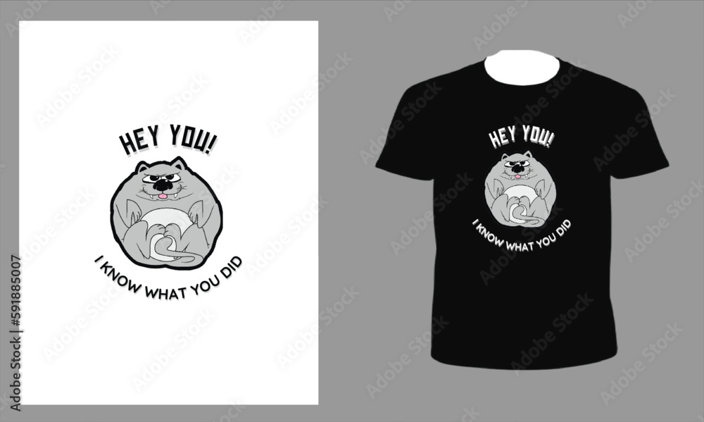 Black Gray and White Cat Illustration Funny T-Shirt , t-shirt and apparel trendy design, elegant and classic design source, vectors for T-shirts designs, graphics resource for t shirt, Black Gray and White Cat Illustration Funny T-Shirt , t-shirt and apparel trendy design, elegant and classic design source, vectors for T-shirts designs, graphics resource for t shirt,