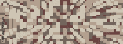 Abstract pixel pattern. Vector illustration for posters, fabric posters and creative design