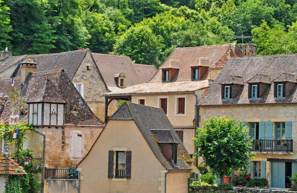 France, picturesque village of Castelnaud la Chapelle