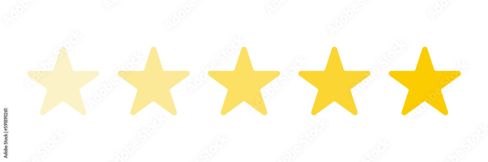 Five stars on transparent background. Isolated five stars rating. Yellow stars rank. Feedback illustration. Quality symbol. Review illustration on transparent background Five stars on transparent background. Isolated five stars rating. Yellow stars rank. Feedback illustration. Quality symbol. Review illustration on transparent background