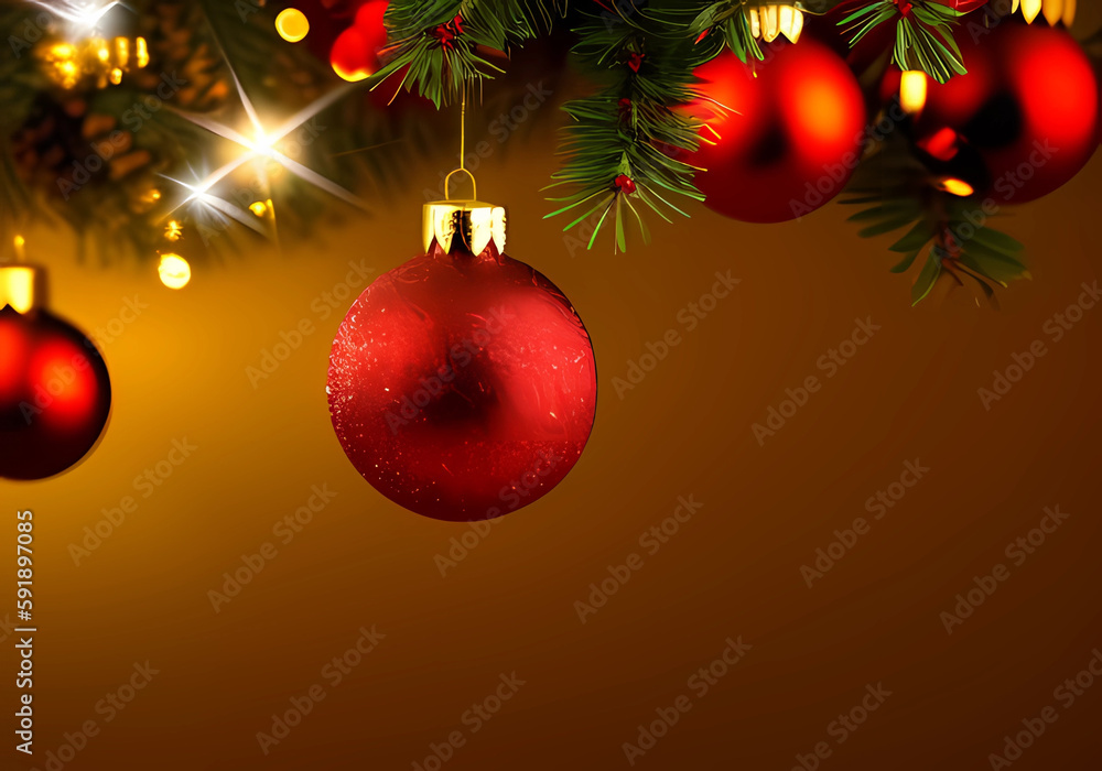 christmas background with balls christmas background with balls