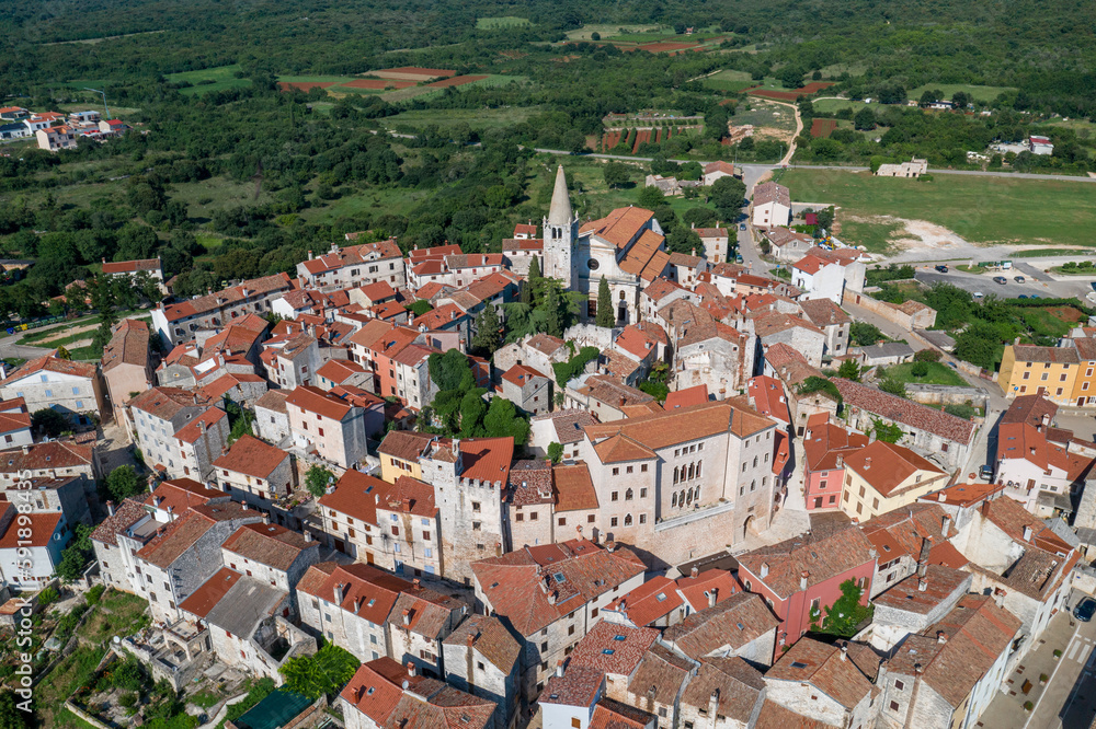 Bale Town in Croatia. Bale is a settlement and municipality in Istria County, Croatia. The origins of the settlement lie in the Roman stronghold of Castrum Vallis, built by Caius Palcrus.