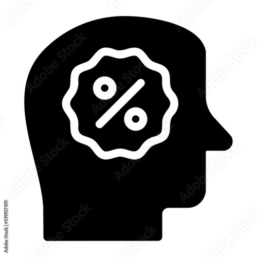 think glyph icon