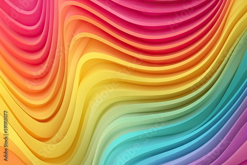Wave colorful striped background  abstract background