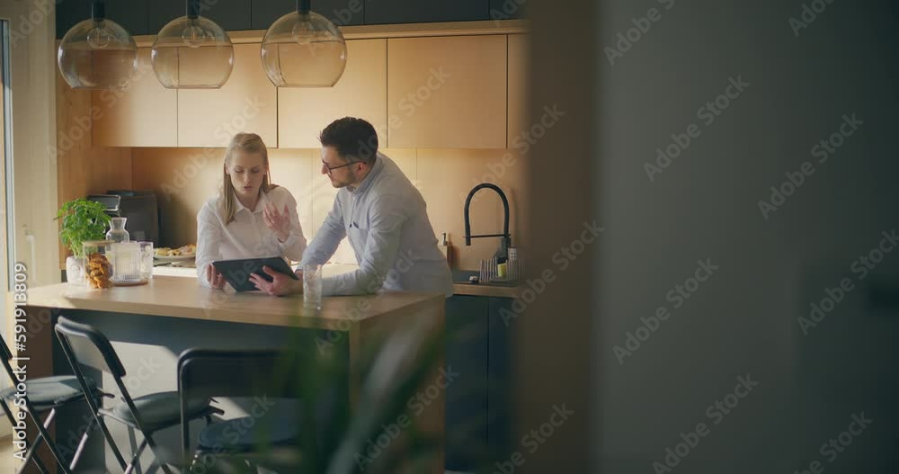 Business People Workers Talking Working in Office Business People Workers Talking Working in Office