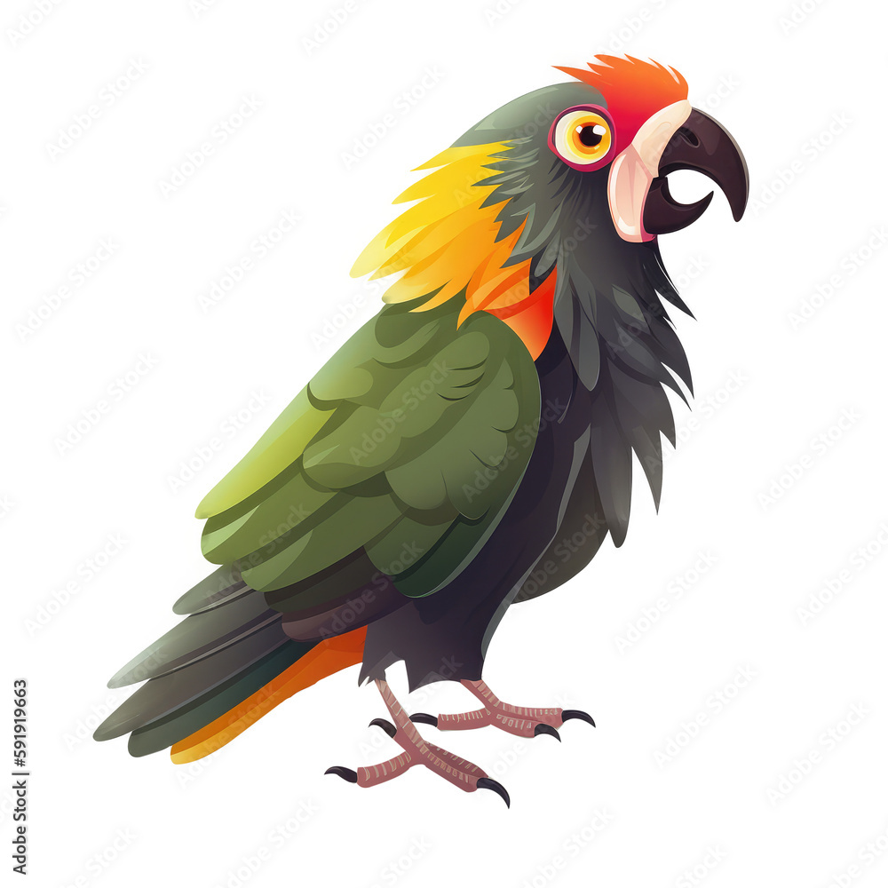 bird colorful isolated on white bird colorful isolated on white