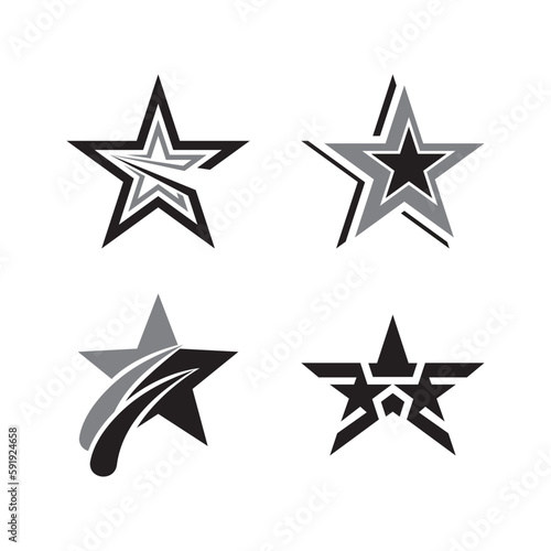 Star icon template