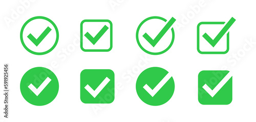 Free Download Checkmark icon set. Checkmark, done, tick, vote, correct. Checkmark green sign - GFXLoad