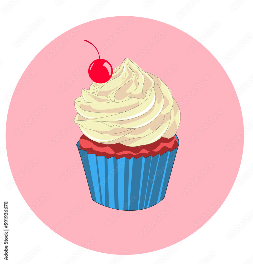 pink cupcake for celebration party pink cupcake for celebration party