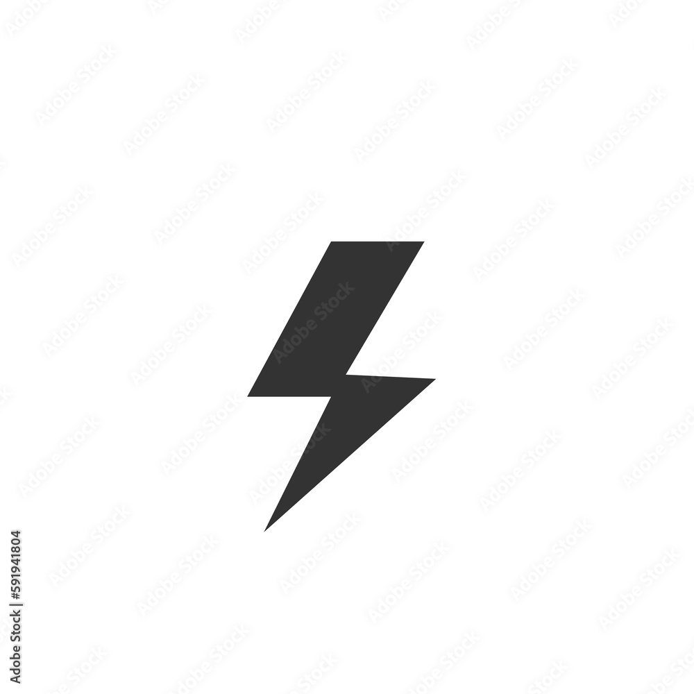 Lightening vector icon Lightening vector icon