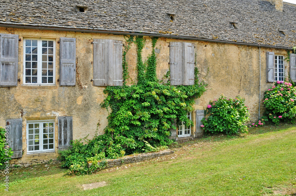 France, picturesque village of Saint Genies in Dordogne