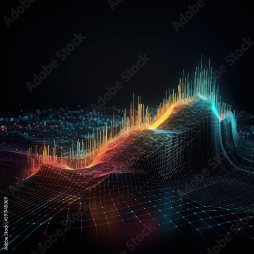 Abstract Visualisation of data and technology