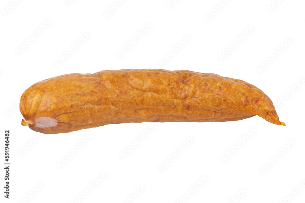 sausage, smoked sausages isolated from the background sausage, smoked sausages isolated from the background