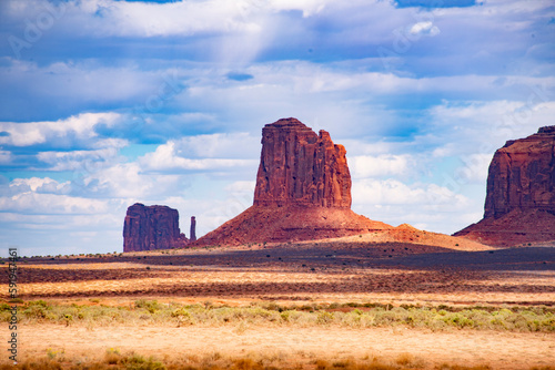 Butte in Monument Valley National Park