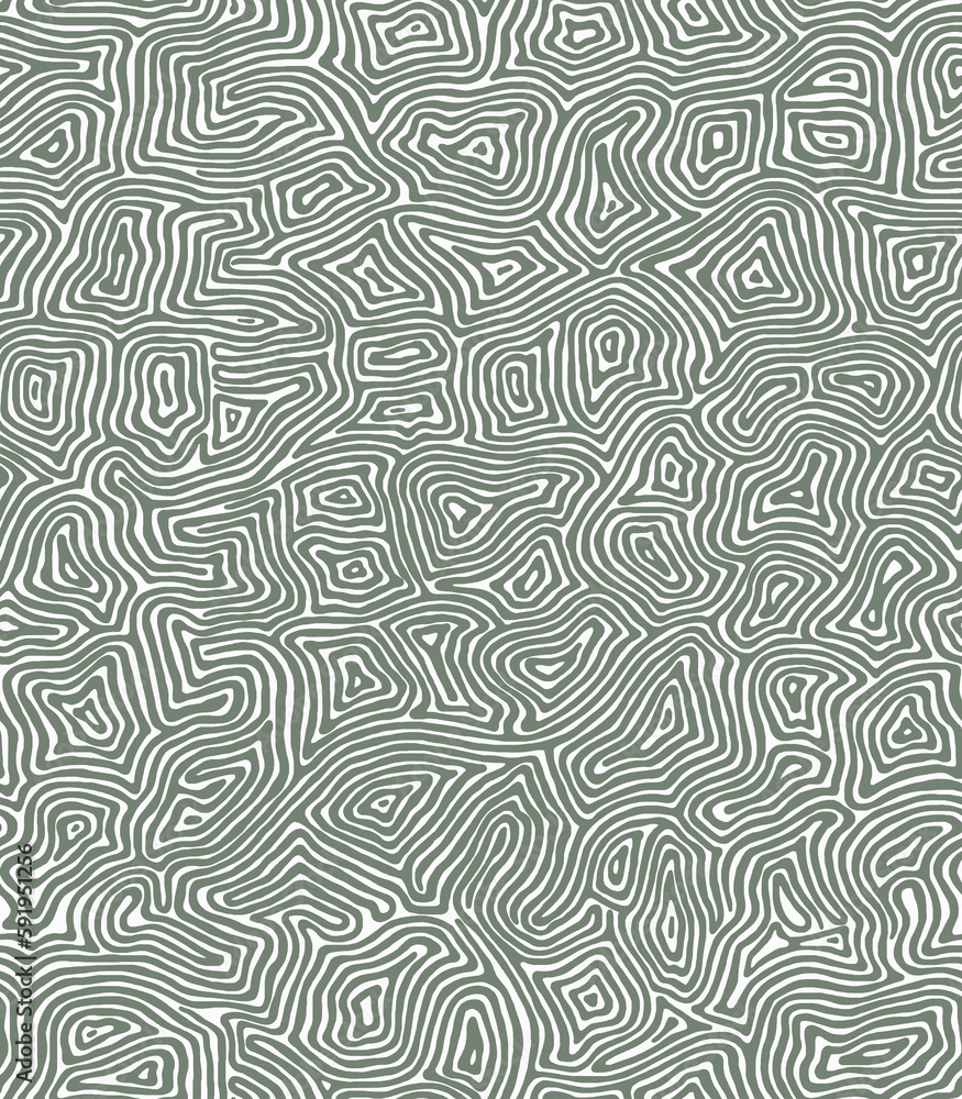 Zigzag pattern drawn with green lines by hand, zebra coloring.Seamless pattern. Zigzag pattern drawn with green lines by hand, zebra coloring.Seamless pattern.