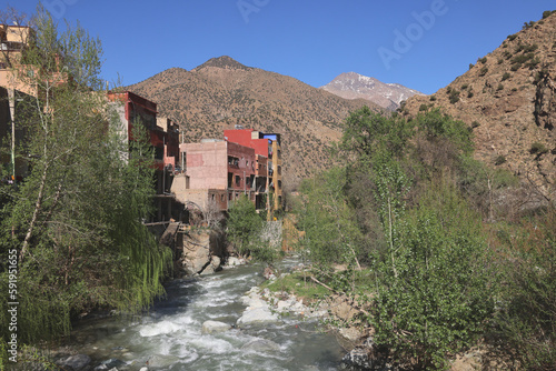 Beautiful Ourika Valley in Morocco