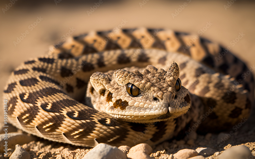 Diamond Rattlesnake 2 - Generative AI