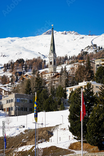 St Moritz, Switzerland, Ski, Ski Resort