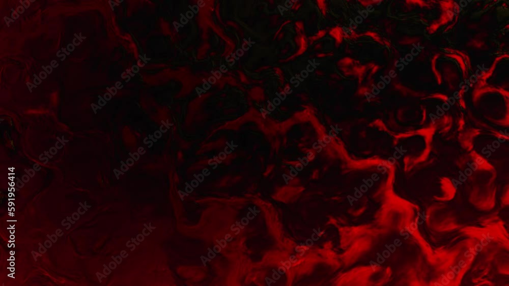 bright red abstract organic shapes relief backdrop - loop video bright red abstract organic shapes relief backdrop - loop video