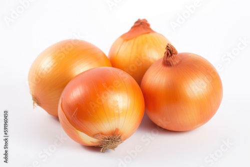Wallpaper Mural Onion, white background, isolated, multiple onions, generative ai, Fresh tasty vegetables, Fresh ingredients, cooking ingredients Torontodigital.ca
