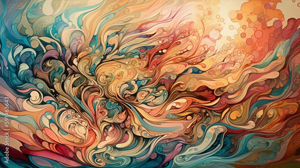 Wonderful illustration - wallpaper (Generative AI) Wonderful illustration - wallpaper (Generative AI)