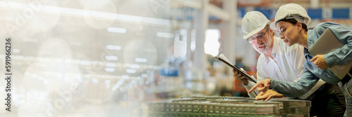 Web Banner A new generation of engineers in a metal sheet factory.  Studying work methods from supervisors or colleagues and studying by yourself  be taught professionally