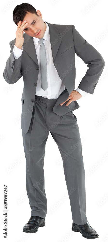 Tired businessman Tired businessman
