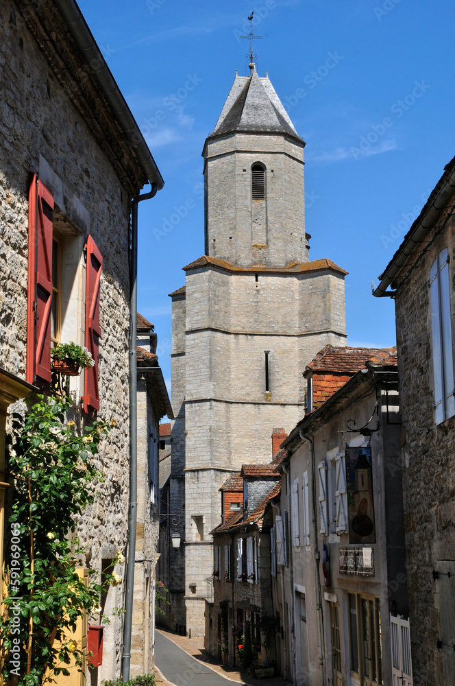 France, picturesque village of  Martel in Lot