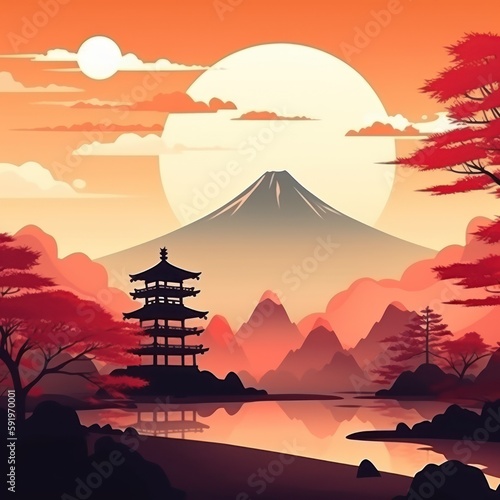 Japan Style Wallpaper Background  