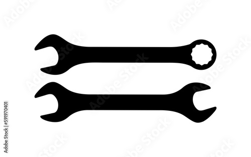 Wrench Tool Vector Icon
